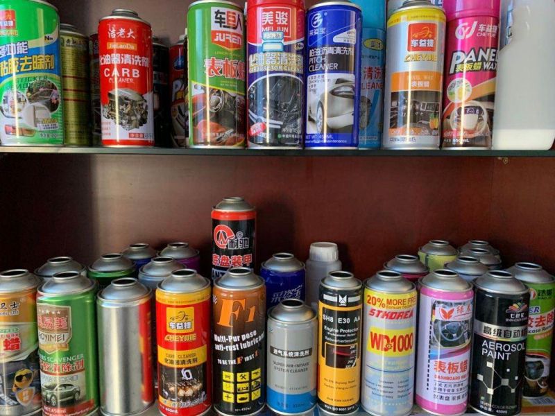 Manufacture Metal Tins Spray Cans Aerosol Tinplate Can