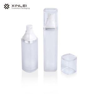 30ml Square Shape PETG Airless Bottle with Exquisite Workmanship