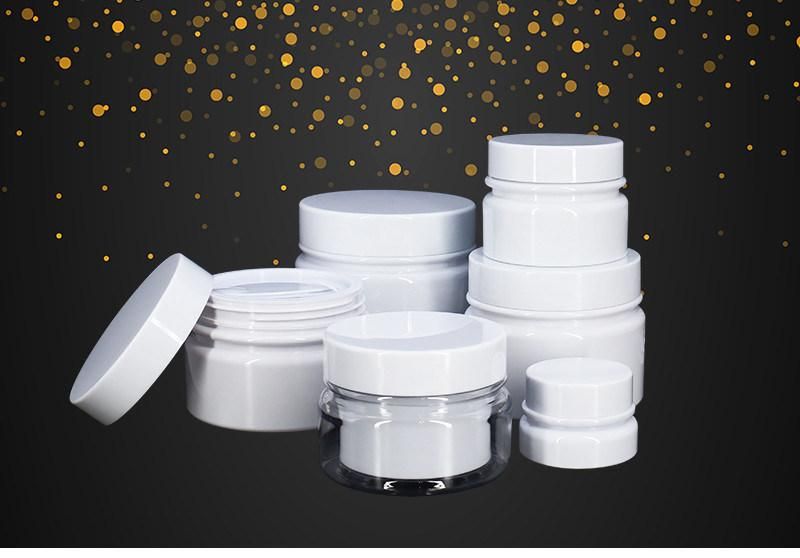 Wholesale Cosmetic White Round 15g 50g 100g 200g 250g 300g 450g Empty Face Cream Containers