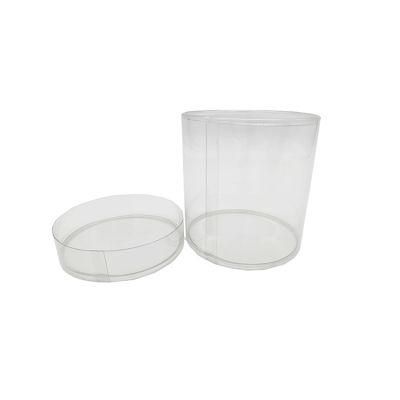 Hot Selling Plastic Pet Box Clear Plastic Candy Cylinder Packaging Box