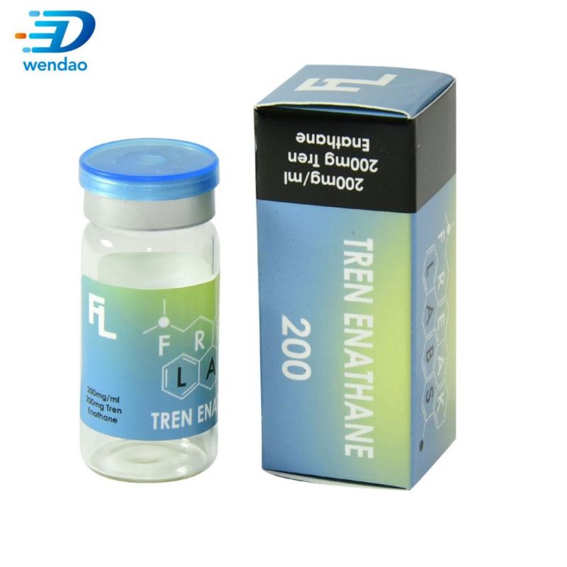 Custom Factory Serum Steroids Oil 10ml Bottle Packages Paper Box Packaging