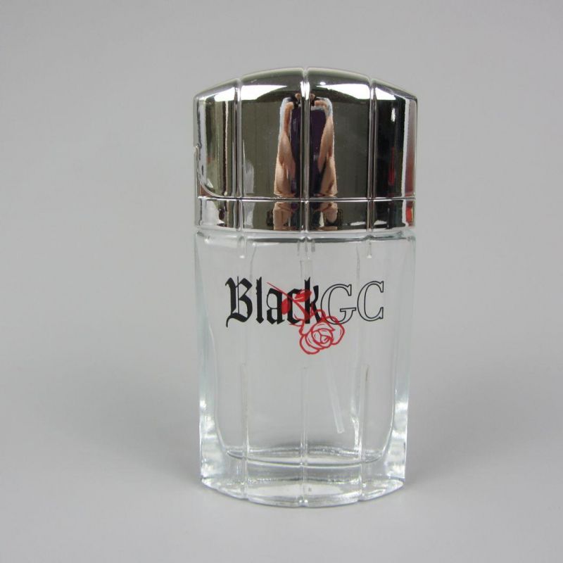 Free Sample Men 100ml Spray Bottle Glass Perfume Bottle