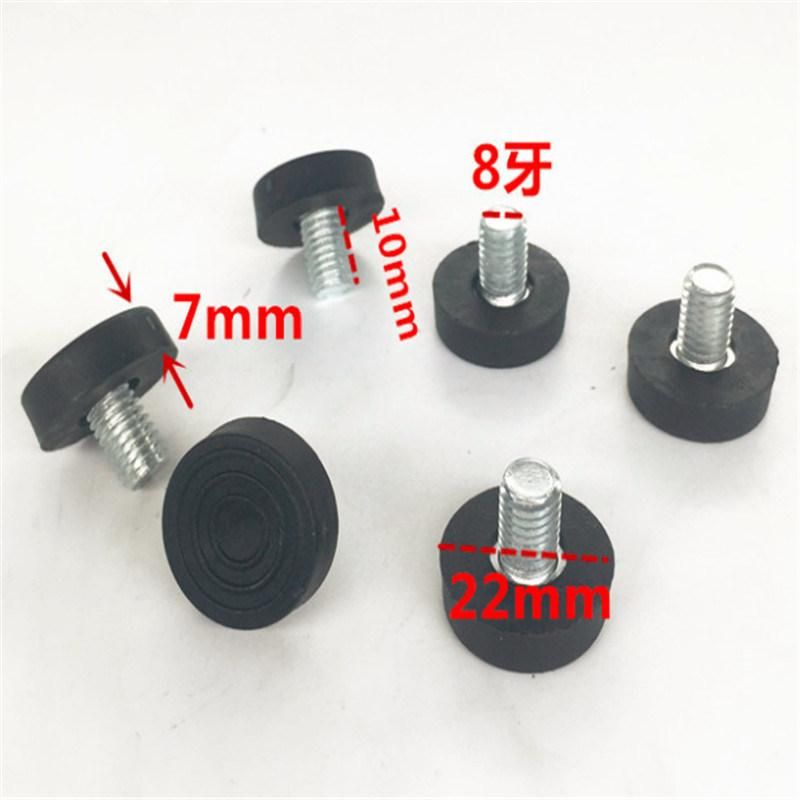 Square Plastic Plug with Thread Plug Spare Part of Office Equipment