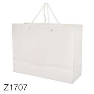 Z1707 Packing Modern Style Brown Paper Bag, Customized Thick Kraft Paper Bag with Handles