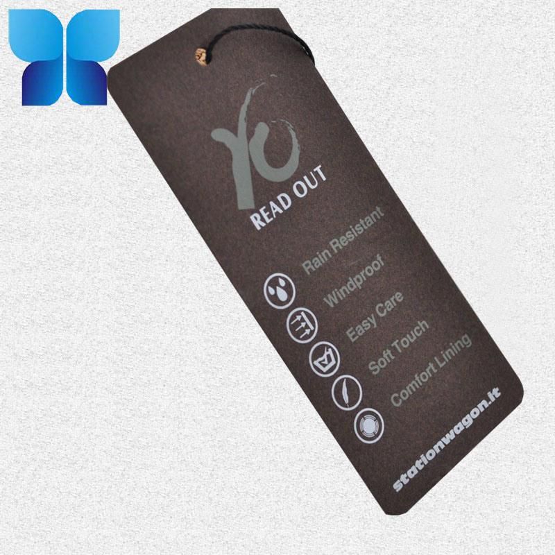 Logo Printed Cardboard Paper Hang Tag