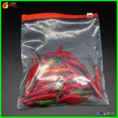 Sliderziplock Storage Bag Food Packaging Plastic Ziplock Bag, Fruit and Vegetable Packaging Plastic Freezer Bag