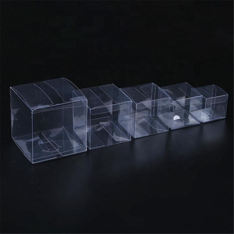 Clear Plastic Transparent Packing Favor Square Gift Boxes