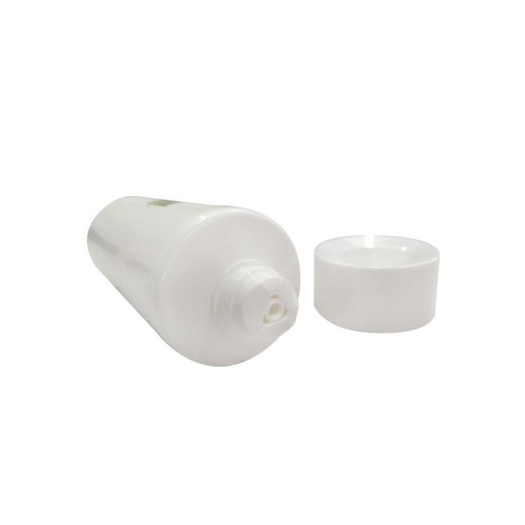 100ml Round Double-Layer Son and Mother Tube White Screw Cap Cleanser Tube