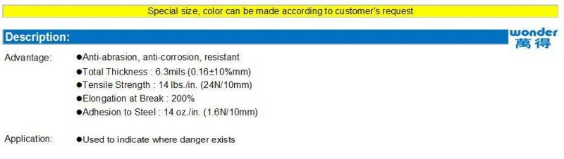 High Quanlity PVC Vinyl Electrical Insulating Adhesive Tape with Flame Retardant Used for Packing