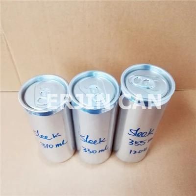 Erjin Aluminum Sleek 310ml 330ml 355ml 12 Oz Can for Sale