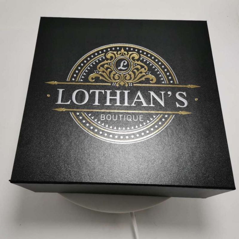 New Design Hard Paper Gift Box, Brown Paper Box for Hair, Gift, Cloth Packaging