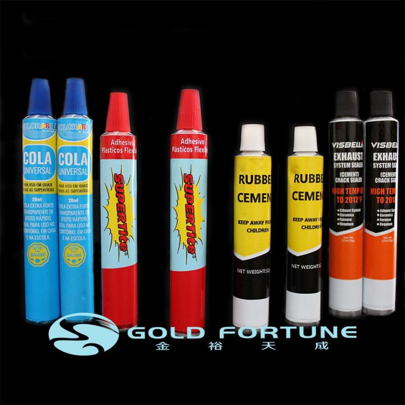 Customzied Adhesive Packaging Aluminium Packing Tube in China