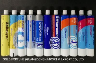 Plastic Soft Laminated Hair Dye Cream Tube