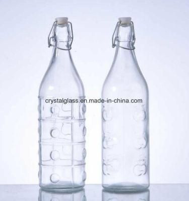 Leak Proof Glass Airtight Bottles for Beer, Beverage, Juice