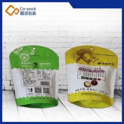 Customize Shape Nut Packaging Stand up Plastic Bags