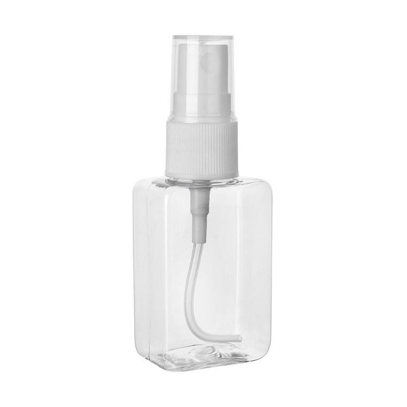 30ml Small Square Pet Bottle for Travel Set Packaging