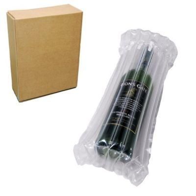 Inflatable and Continuous Triple Red Wine Bottle Air Bag Column Packaging