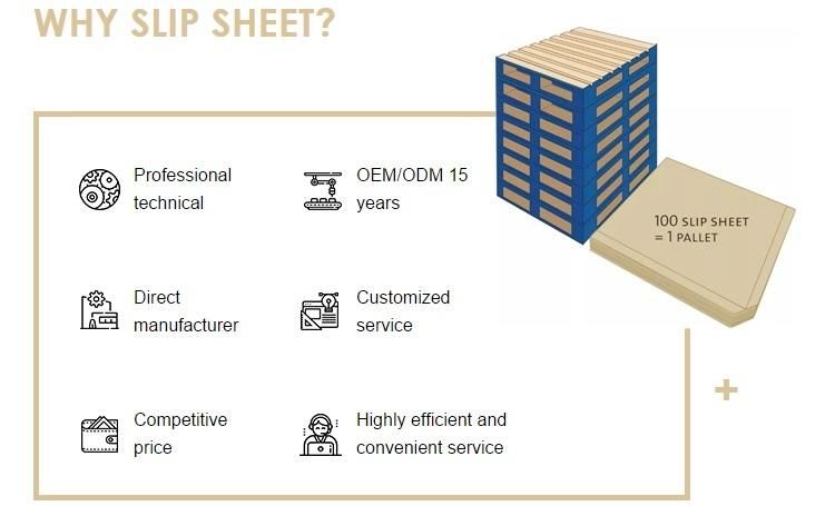 Fast Dispatch1.5mm Factory Price Paper Slip Sheet