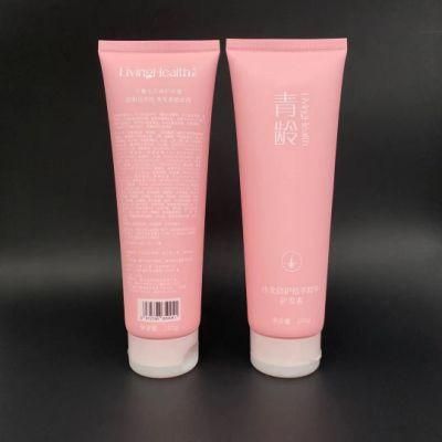 China Manufacturer Recyclable Clear Conventional Plastic Soft Cosmetic Squeeze Packaging Tube