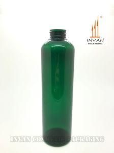 Hot Sale 520ml Green Transparent Cosmetic Bottle Plastic Bottle Pet Bottle