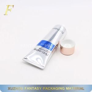 Customized Plastic Glossy Cosmetic Tube Packaging with Acrylic Screw on Cap