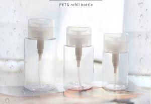 150ml Plastic PETG Bottle Cleansing Oil Bottle with Press Pump