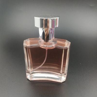 OEM 30ml 50ml Packaging Cosmetic Clear Perfume Glass Bottle