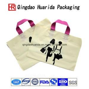 Direct Factory White Clothing Bags Packaging with Handle