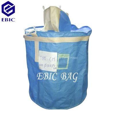 Baffle Super Sack Ton Jumbo Bulk FIBC Q Ventilated Firewood Fertilizer Cement PP Plastic Big Bag