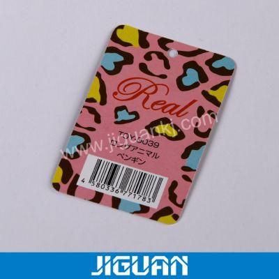 Factory High Quality Custom Printed Cloth Fabric Hangtag