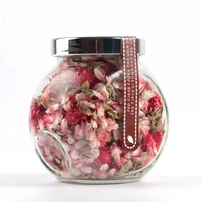 380ml 480ml Clear Round Glass Storage Jar Storage Jars