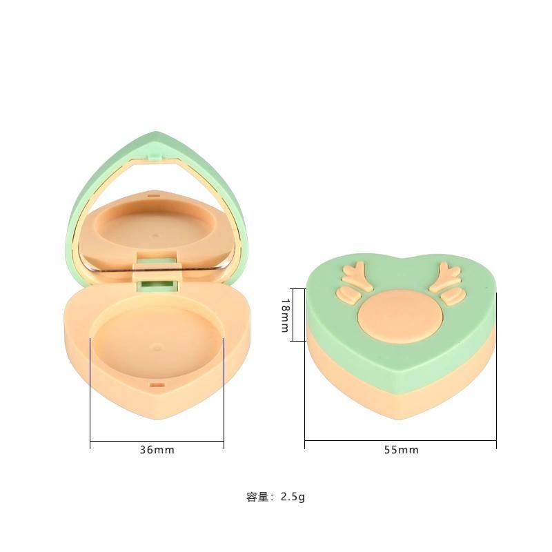 Professional Manufacturer 2.5g Graceful Cute Empty Magnetic Eyeshadow Packaging