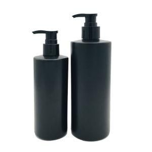 300ml 500ml HDPE Large Capacity Cylindrical Shampoo Bottle and Lotion Bottle