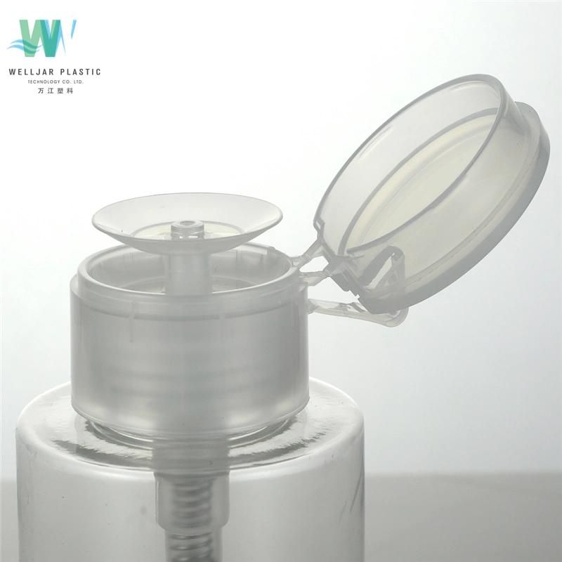 Spray Pressing Lotion Pump for Plastic Nail Polish Remover Bottle