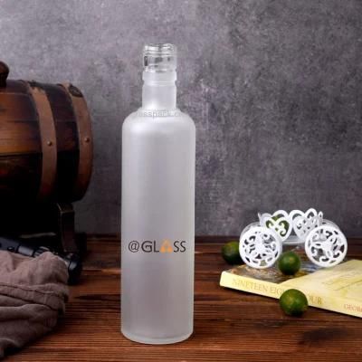 Super Flint Glass Bottle for Tequila in 800ml