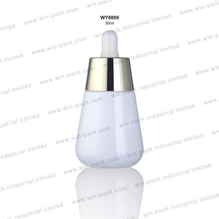 Winpack Cosmetic Glass Rubber Teat Dropper Bottle Solid Purple Color Outer Luxury Glass Dropper Bottle China Import Lotion Bottle Container 50ml