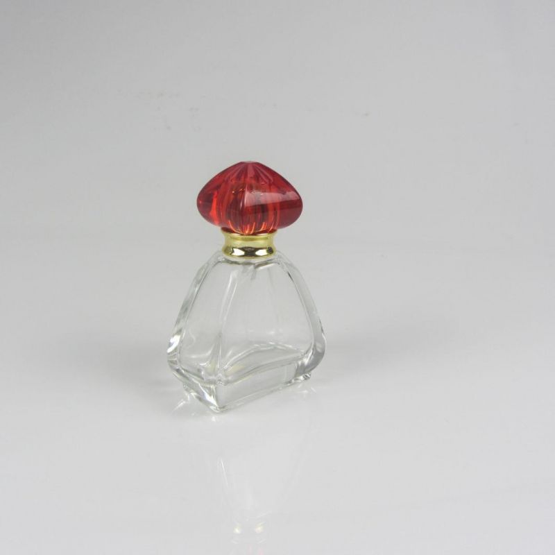 Custom Classic Refill Decant Perfume Flat Glass Bottles 50ml