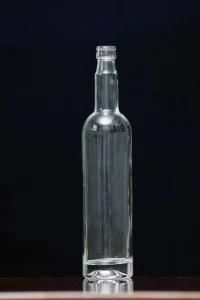 Simple Style Clear Vodka Bottle