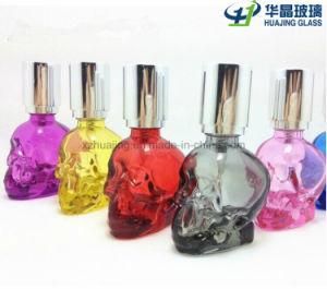 30ml 50ml 1oz 2oz Spraying Color Fancy Skull Shape Perfume Glass Bottle