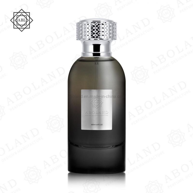 Round Transparent&Simple Cosmetic Glass Bottle-100ml Custom Color&Logo