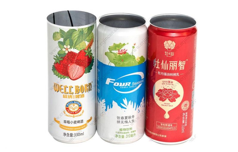 Sleek 355ml Cans with Can Ends