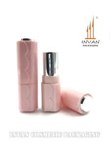 New Design Cosmetic Packaging Pink Empty Lipstick Tube for Makeup