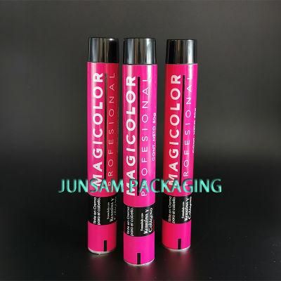 Collapsible Aluminium Hair Dyeing Packaging Tube Cosmetic Toiletry Soft Container Prompt Delivery