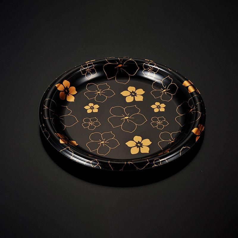 Easylife 7" (18cm) PS Printed Plastic Round Plate