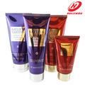 Squeeze Plastic Cosmetic Soft Tube with Screw Cap Silver Tube Gold Tube