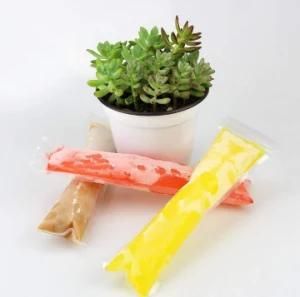 2020 Ice Pop Pouch Packaging Zip Top Ice Popsicle Mold Bag