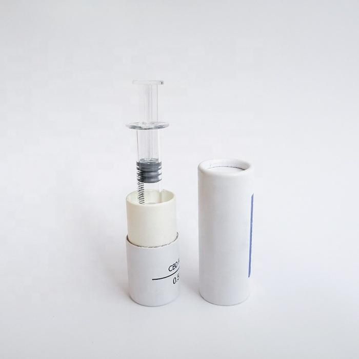 Custom Luer Lock L Glass Syringe Paper Tube Packaging