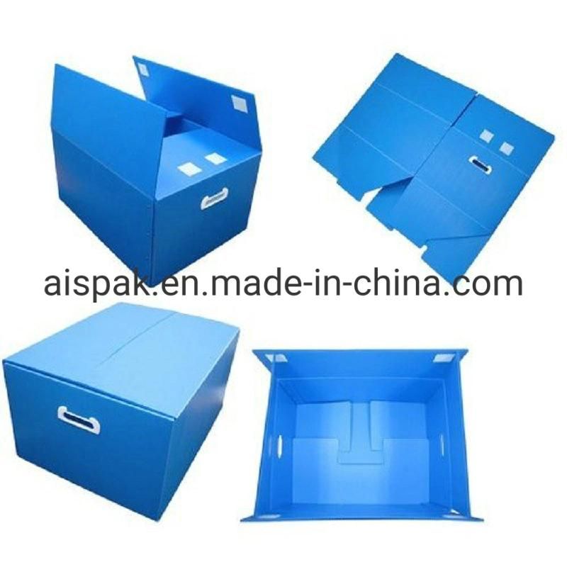 Corrugated Plastic Moving Seafood Crate Lobster Shrimp Coroplast Packaging Box