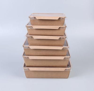 Food Grade Kraft Paper Take out Box