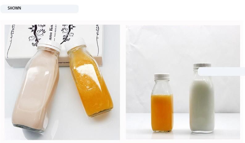 1L Buy Wholesale Juice Drink Bottle Juice Bottle Clear Glass Bottle for Fruit Juice Wholesale Suppliers